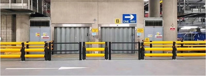 Revolving Door Warehouse Flexible Anti-Collision System FS-2023A