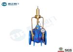 Ductile Iron Hydraulic Control Valve , Flanged Pressure Sustaining Valve