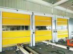 Workshop Dust - Free Area PVC High Speed Industrial Doors Galvanized Steel Frame