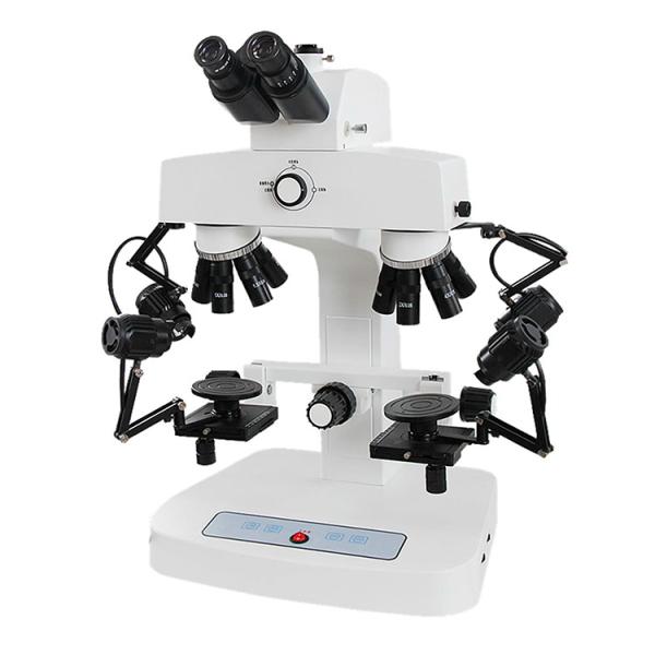 Forensic Comparison Microscope with 2x~240x Magnification LED Illumination and CE Certification for Laboratory Research