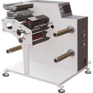 China SR-350FZ Servo Motor Driven 200m/min Slitter Rewinder Machine Press & Cutting Plotter with Gear Pump Engine PLC Core Components on sale