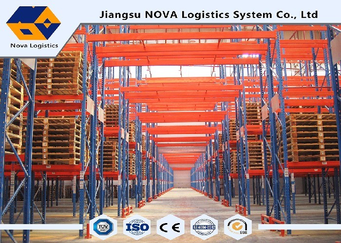 Corrosion Protection Pallet Warehouse Racking With Free Post Base Plate