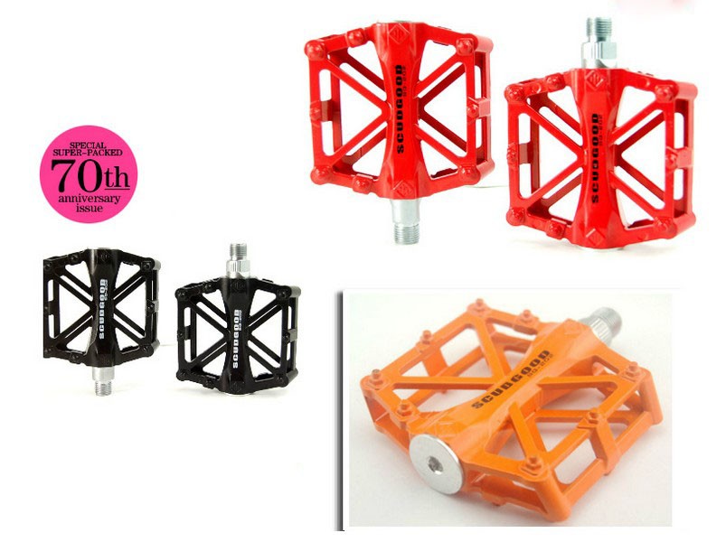 Colorful Electric Bike Parts Aluminum Mountain Bike Pedals
