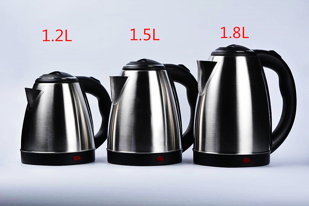 Electric Kettle with Automatic Shut-Off and Boil-Dry Protection