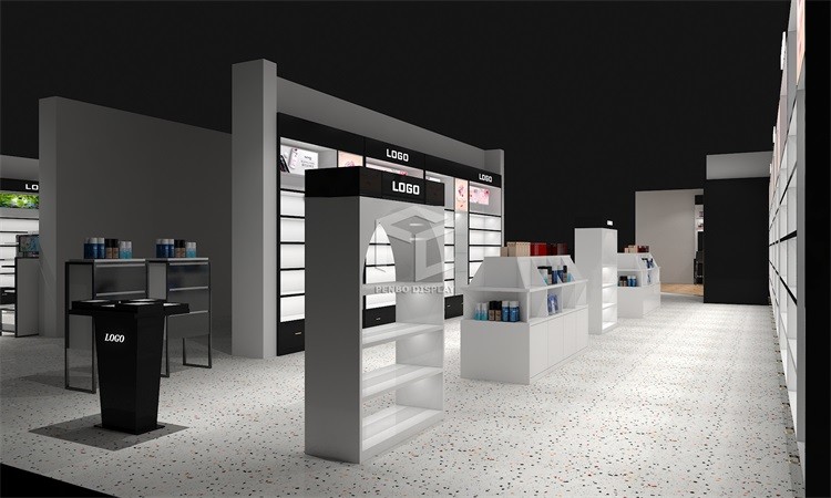 OEM Skincare Display Shelves Stands