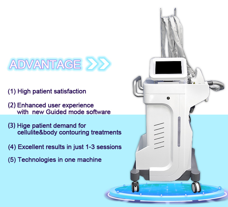 80K Non Invasive Body Contouring Machine RF Vacuum Roller Cellulite Removal Device