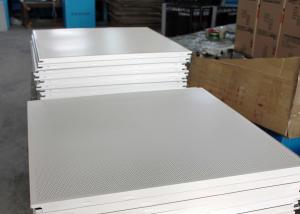 China High End Steel Perforated Acoustic Ceiling Tiles for Lay on Suspend Ceiling wholesale