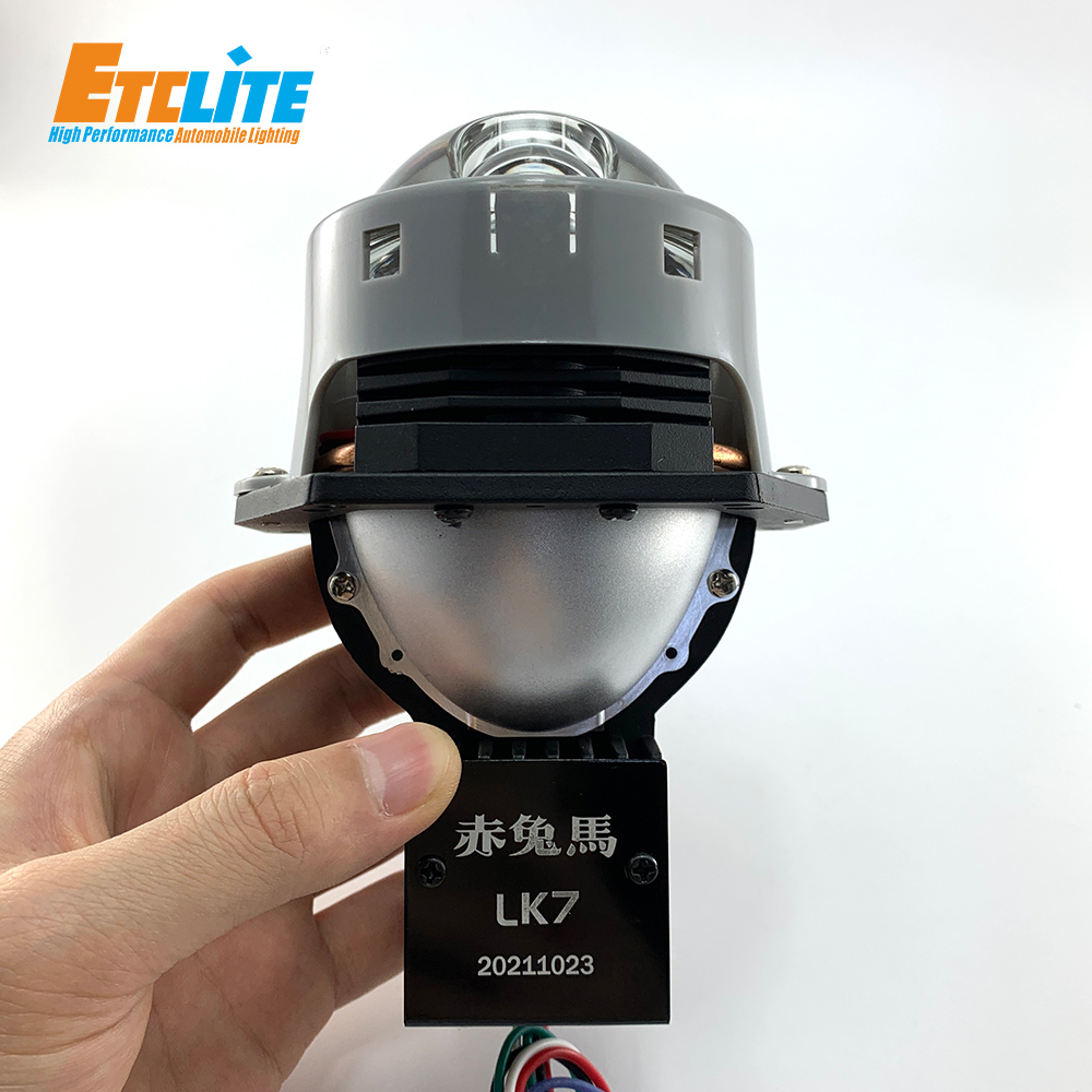 Bi-Led Projector Laser Lens Headlight Lamp Universal 3.0 Inch Retrofit Cool White Car Low High Beam Bright Lights