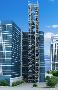 China 22. 8-35 Floors Tower Parking System wholesale
