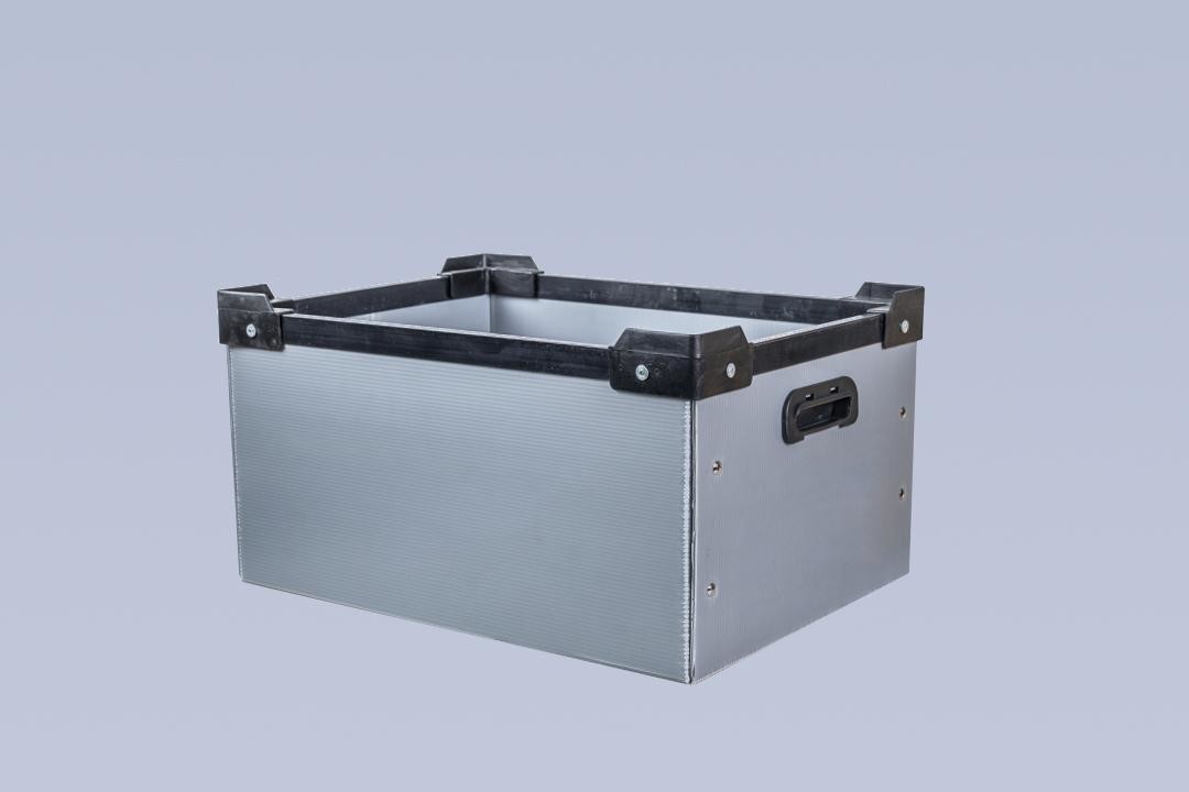 Strong Hardness Corrugated Plastic Crates Corrugated Plastic Storage Containers
