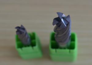 China Flat 4 Flute HRC 55 Degree Solid Carbide End Mill wholesale