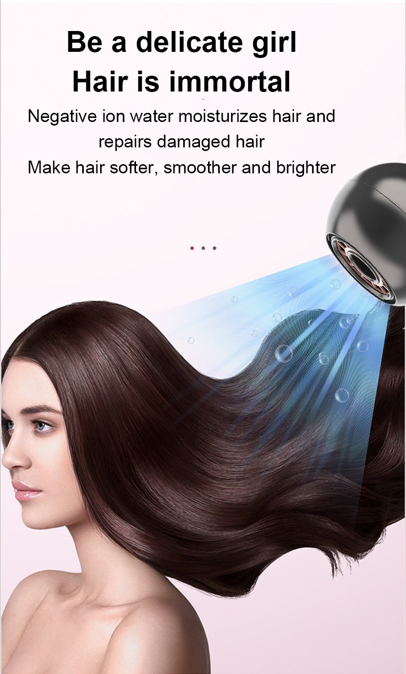 Mini 220v 240V Portable Compliant Hair Blow Dryer For Travel
