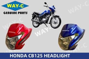 China Motorcycle Head Lamp Headlight For HONDA ACE CB125 33120-KYY-901 wholesale