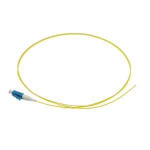 China Single Mode 1.5M Simplex LC UPC 0.9MM Fiber Optic Pigtail wholesale