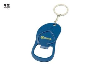 China Spray Lacquer Personalised Bottle Opener Keyring Shoe Shaped wholesale