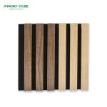 Wood Slats Akupanel Wall Wooden Slatted Acoustic Panels for Decoration in HPL