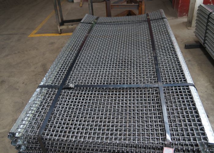 ISO9001 Ss304 Woven Wire Screen Mesh For Mining Industry