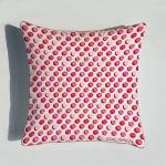 18" X 18" Printed Cushion Cover Vibrant Floral Throw Home Decor Pillow Covers