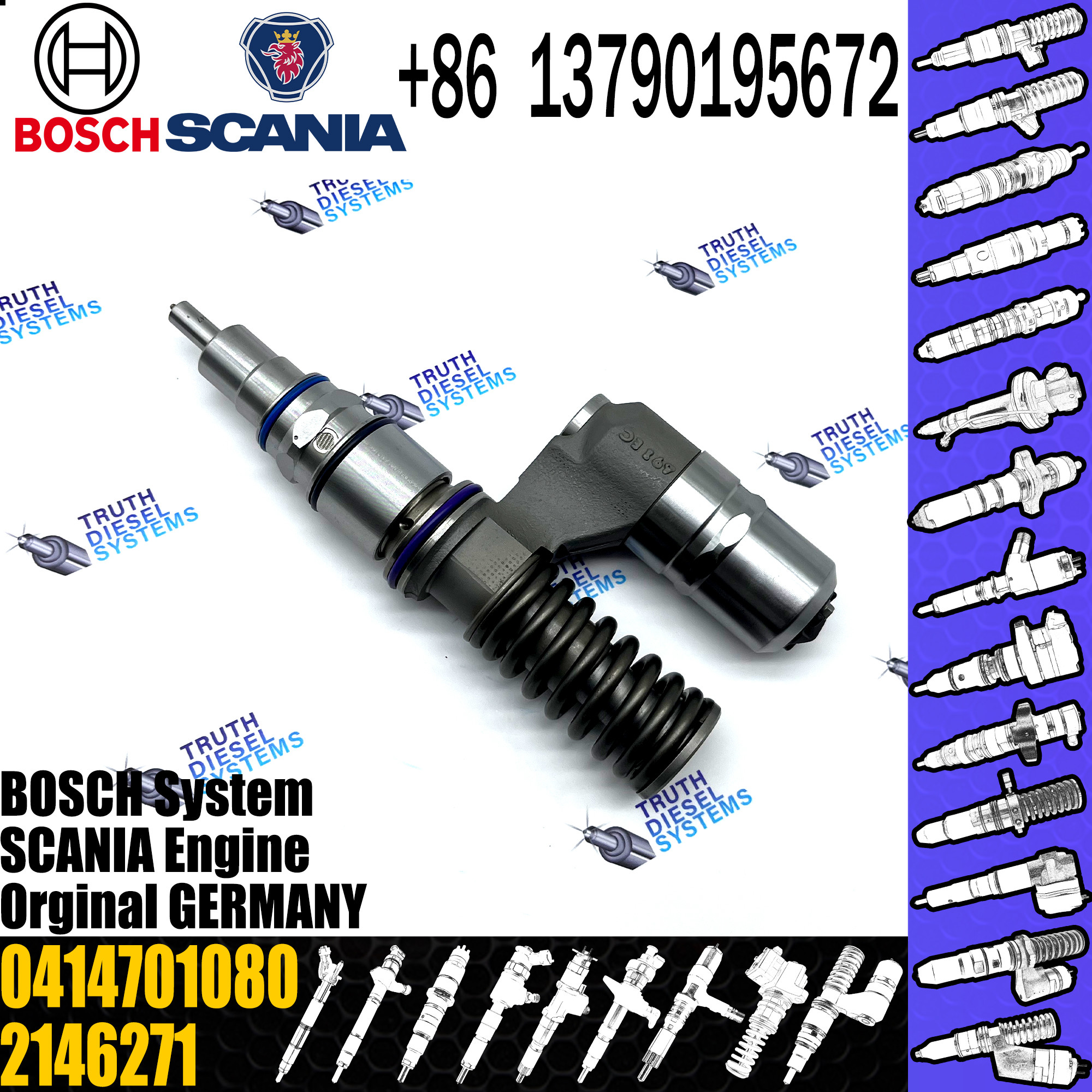 BOSCH fuel Unit pump assembly 0414701080 0414701020 0414701028 0414701078 2146271 0574394 1440580 for Scania truck