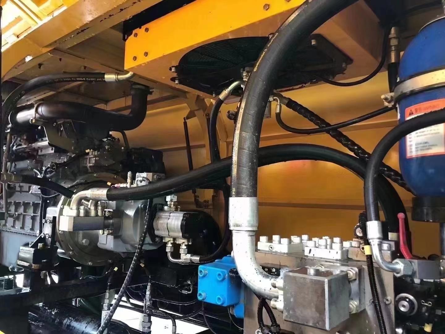 200×1800 Concrete Stationary Pump With Rexroth Kawasaki Oil Pump