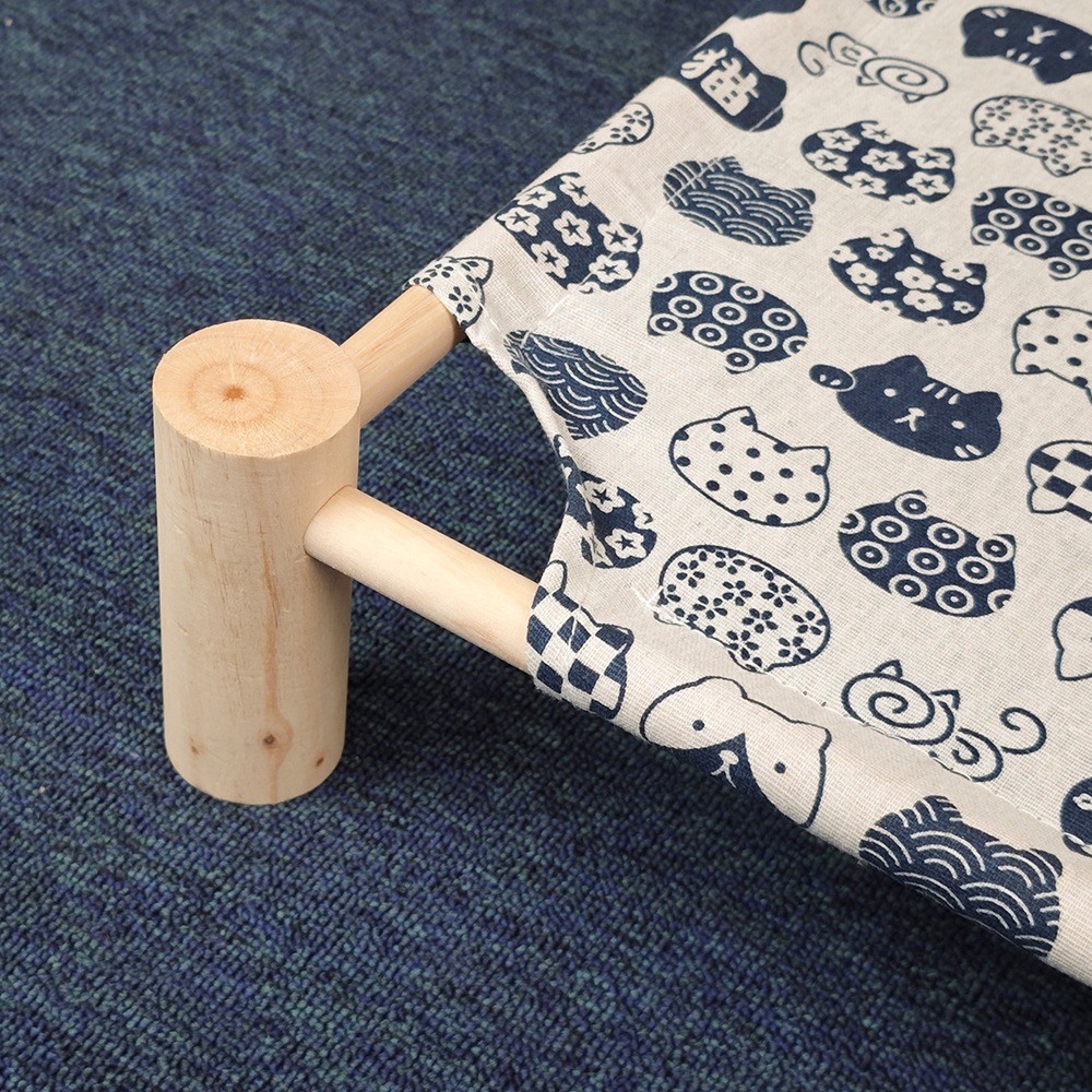 Custom Sublimation Blank Wooden Pet Hammock Bed For Sublimation Photo Printing
