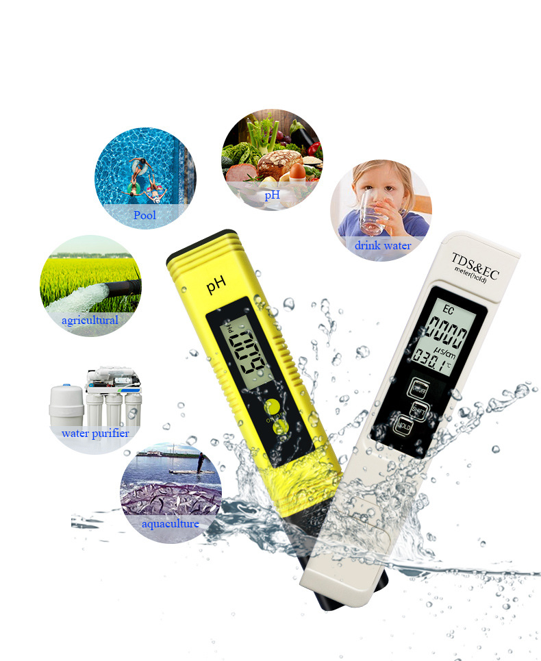 ODM Supported High Accuracy Pen Type pH TDS Meter with Temperature and TDS Measurement
