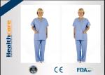 Colorful Disposable Operating Scrubs Now-woven For Laboratory Anti - Bacteria