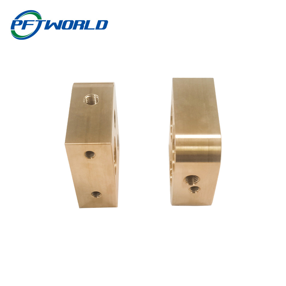 Anodized Milling Brass CNC Machining Parts 5 Axis Copper Stainless Steel