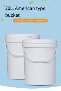 China ODM 20 Liter Plastic Drum HDPE 20L Food Grade Bucket For Paint wholesale