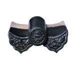 Roofing material black glazed Japanese roof tiles