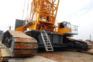 China 750T used LIEBHERR crawler crane 2009 wholesale