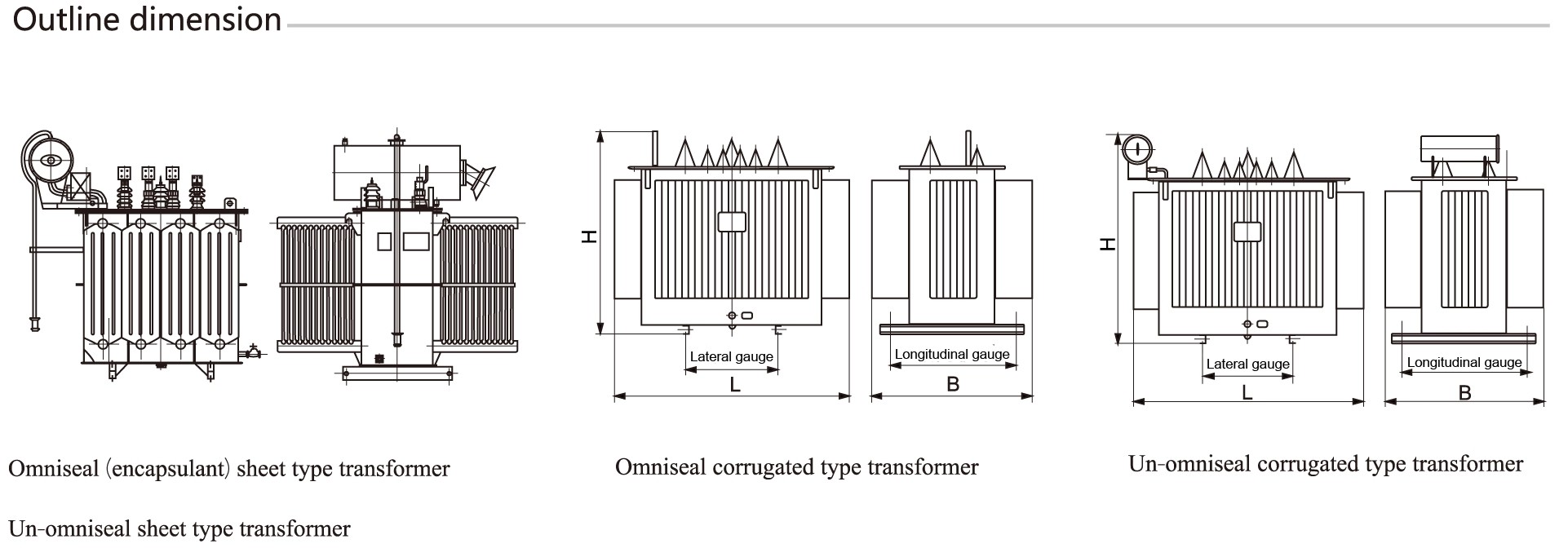 Oil-immersed transformer Product SZ11-35kV Low-lass And On-load Regulation Transformer