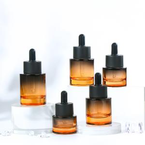 China Wholesale 1oz 2oz Luxury Perfume Oil Dropper Bottle Custom Black Green Empty Glass Dropper Bottle For Essential Oil wholesale