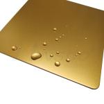 SS 201 304 316 Bead Blasted Stainless Steel Sheet Titanium Gold Cold Rolled