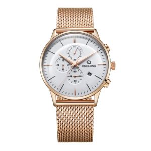 China Curved Mineral Glass 316L Quartz Stainless Steel Watch Japan Movement on sale