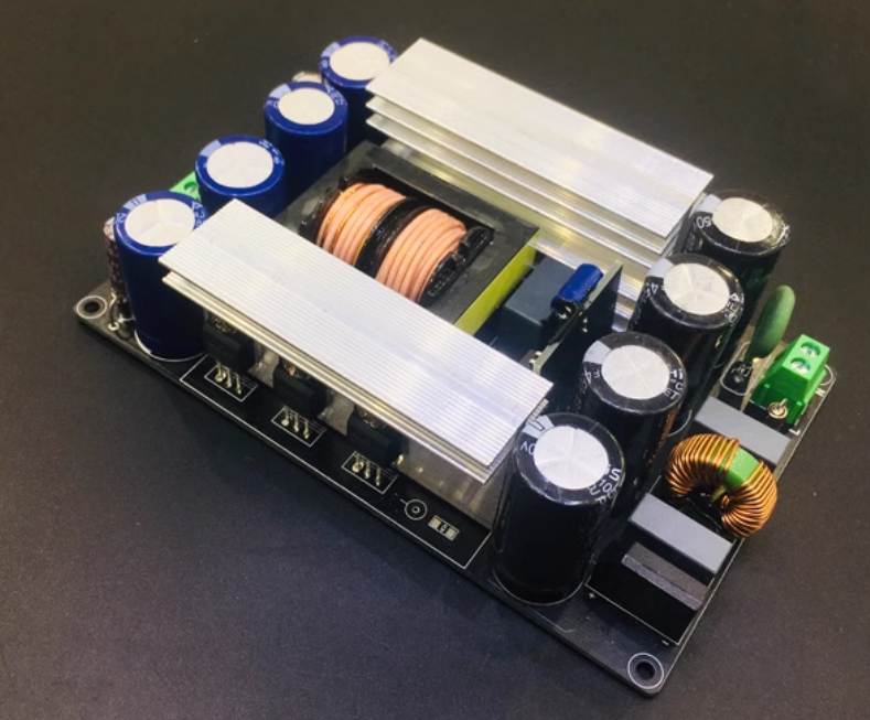 Dual Output 1000W LLC Soft Switching Power Amplifier Board ±35V to ±80V DIY Audio Board Mount AC DC Converters