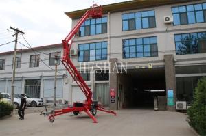 China Small Towable Electric Lightweight Articulating Boom Lift Easy Operation wholesale