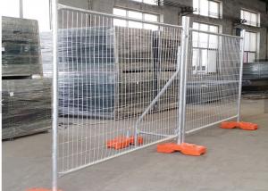China Outdoor Temporary Fence Panels , Construction Site Fence Panels 3.0mm 4.0mm Dia wholesale