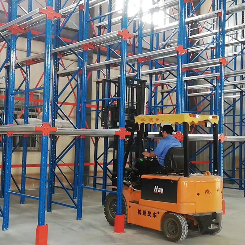 Storage Drive In Warehouse Racking Drive Through Racking System 1000kg Bearing