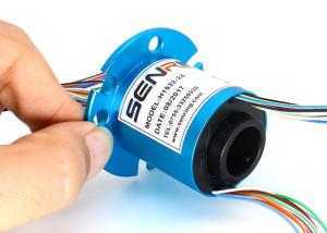 China 15mm Ingergal Through Hole Electrical Slip Ring Connector wholesale