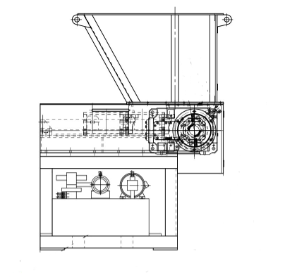 Hard Material Single Shaft Shredder Machine For PP Lumps