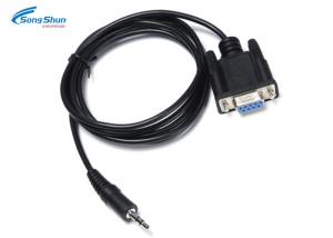 China D-SUB 9Pin Male Plug Audio Cable Cord 3.5mm Male Assembly 40 Inch 1000mm wholesale