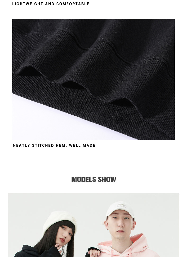 Oversized Hoodie Sweatshirt Men Hoodie Long Sleeve Pullover Solid Hoodies for Men Women