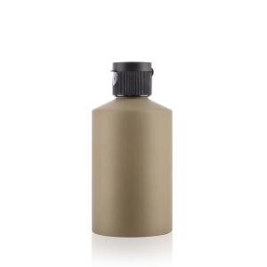 China Brown Plastic Cosmetic Bottles Sustainable 100ML Cosmetic PET Bottle wholesale