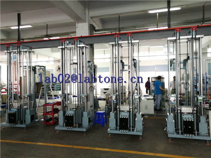 Shock Test Machine With Dual Mass Shock Amplifier Perform Half sine 10000G 0.2ms