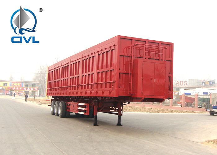 CIVL Van Type Semi Trailer Trucks 40 Ton Payload Semi Van Box Trailer