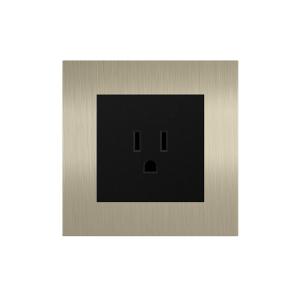 China aluminum frame American Electric Socket , 15A 125V Usa Plug Socket wholesale