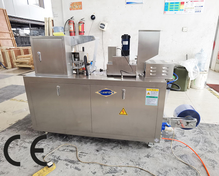 Flat 10 40 Plates Per Minute Automatic Blister Packaging Machine