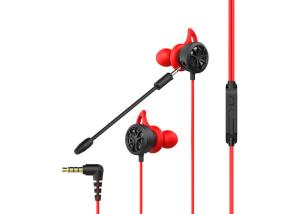 China TPE Cable Wired Gaming Earphone 1.2m With Adjustable Microphone wholesale