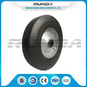 China Tubeless 6inch Wheelbarrow Solid Tire Offset Hub Easy Replacement For Lawn Mower wholesale